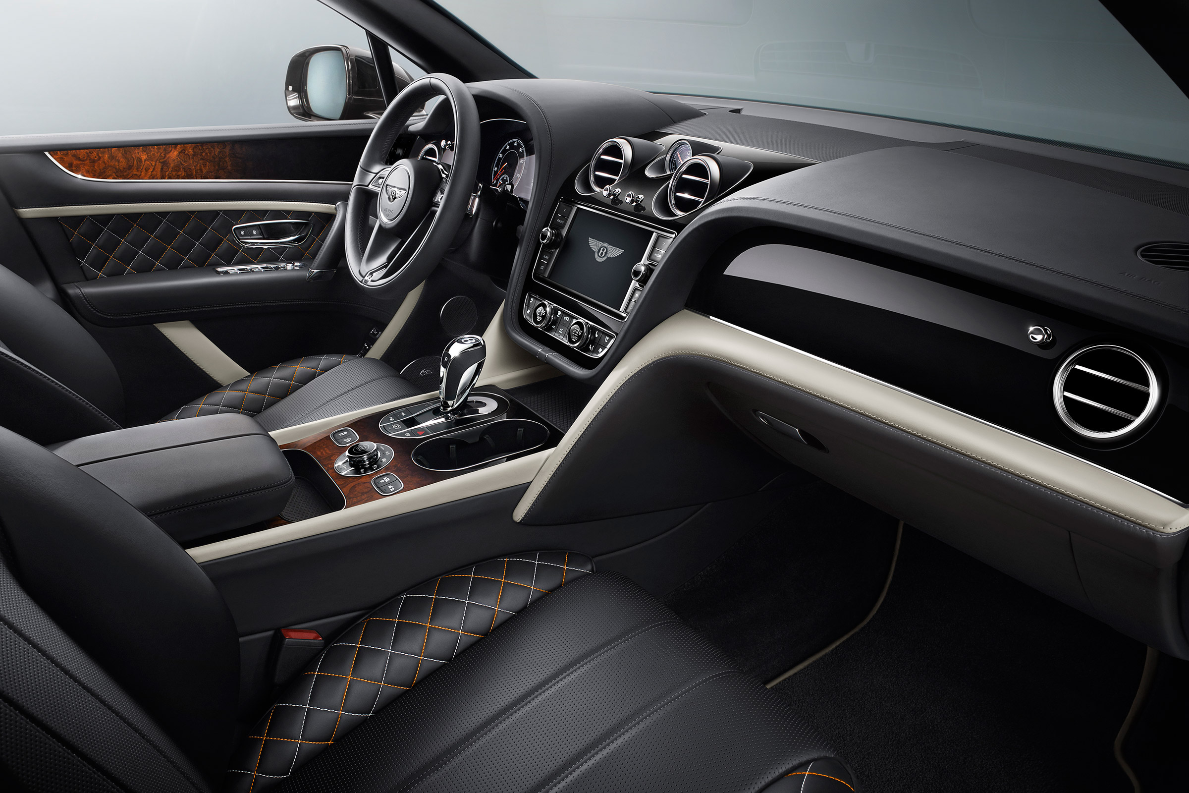 Bentayga Mulliner interior