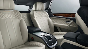 Bentayga Mulliner rear interior