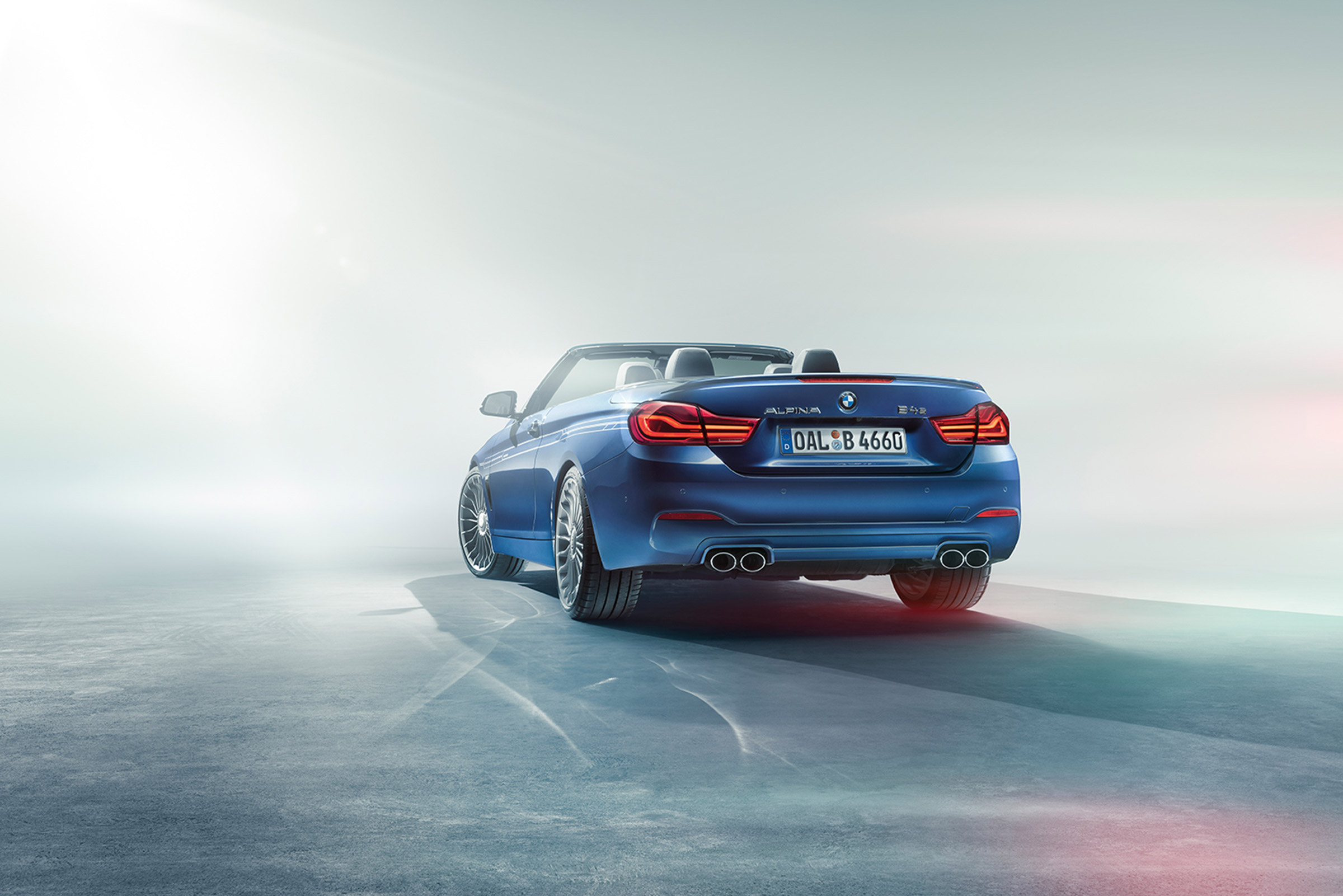 Alpina B4S cab rear