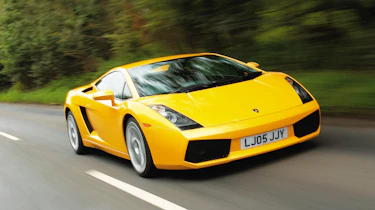 Lamborghini Gallardo - front tracking