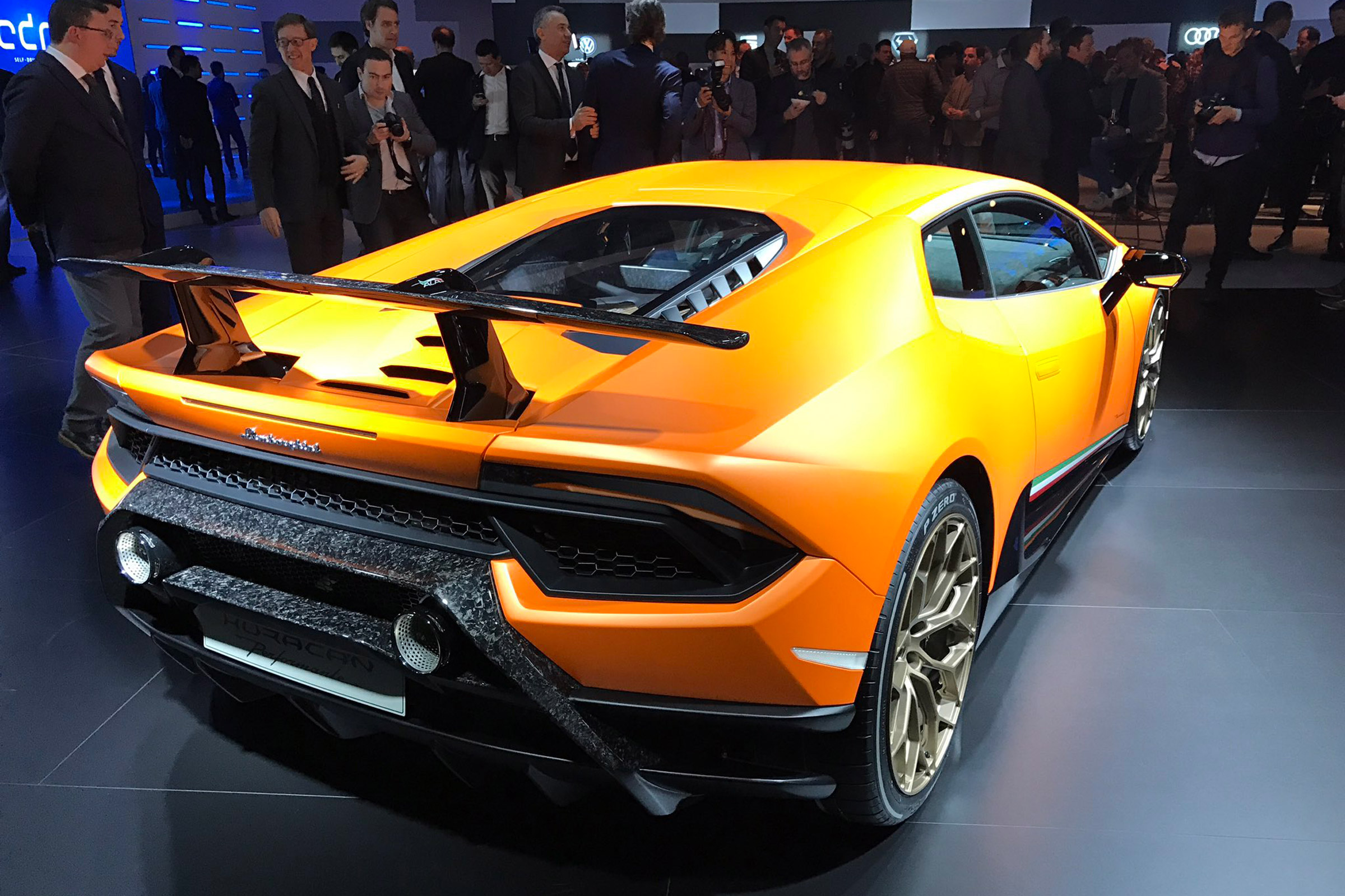 Lamborghini Huracan Performante Geneva 2017 rear