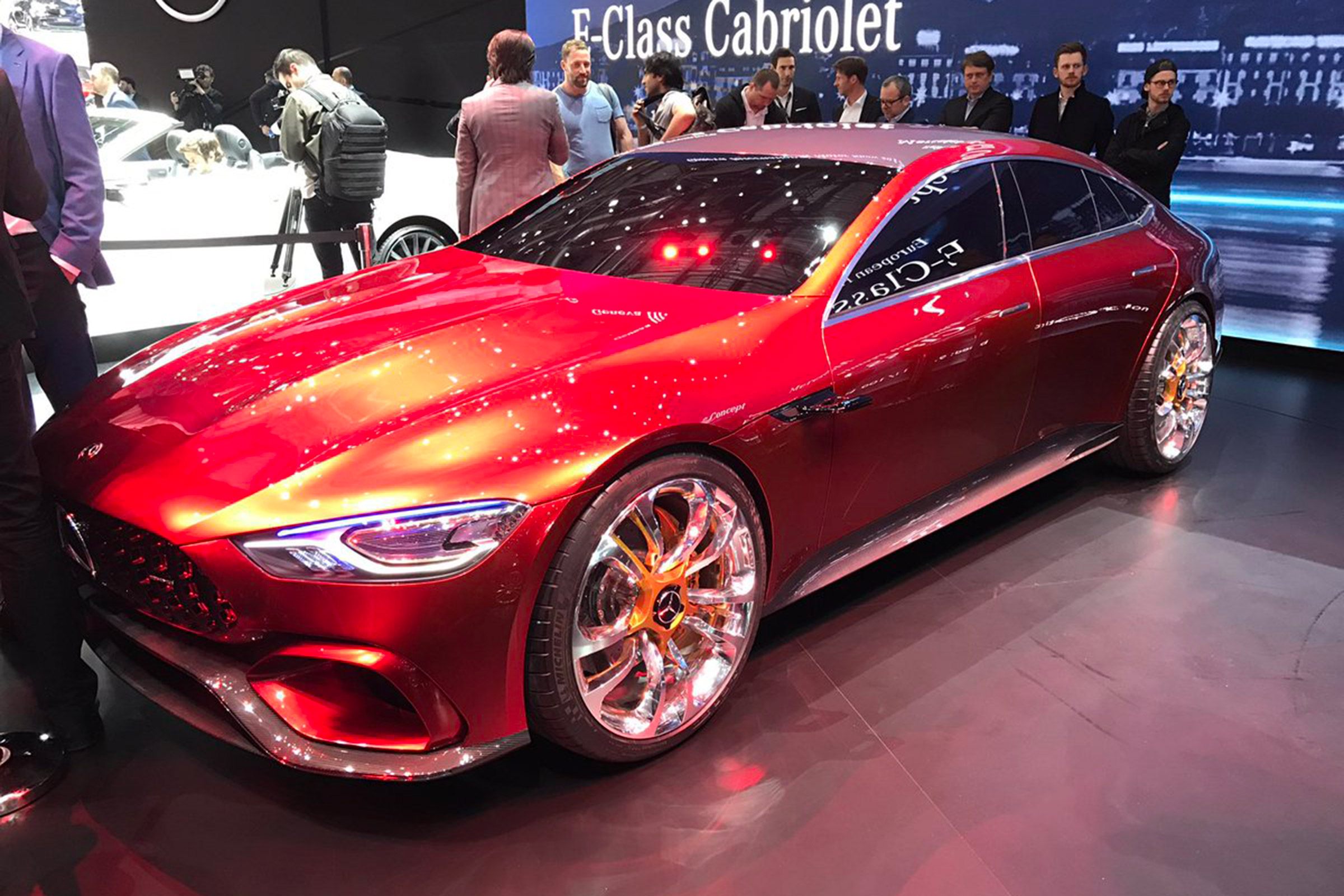 Mercedes-AMG GT concept - Geneva front three quarter
