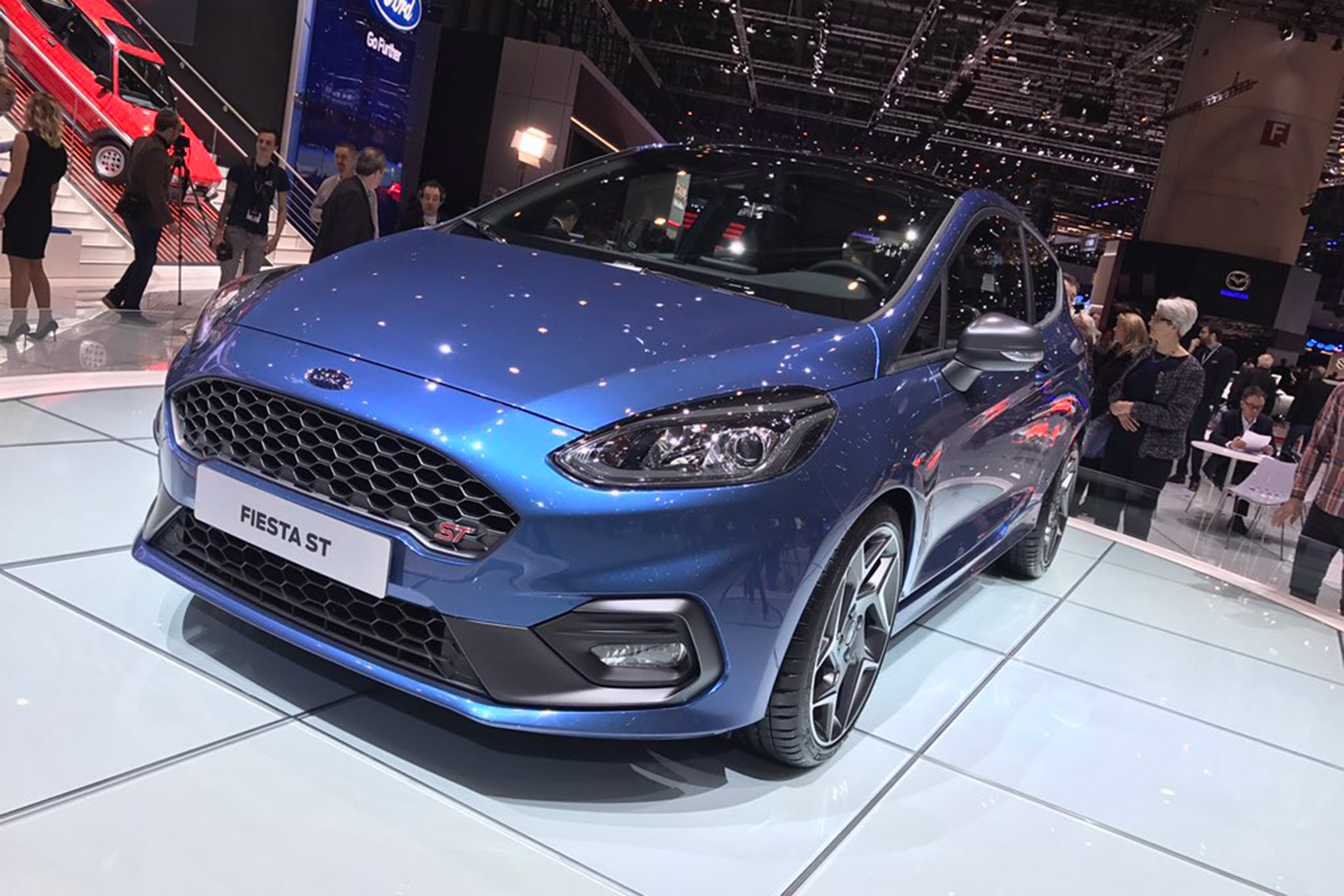 Ford Fiesta ST Geneva front three quarter