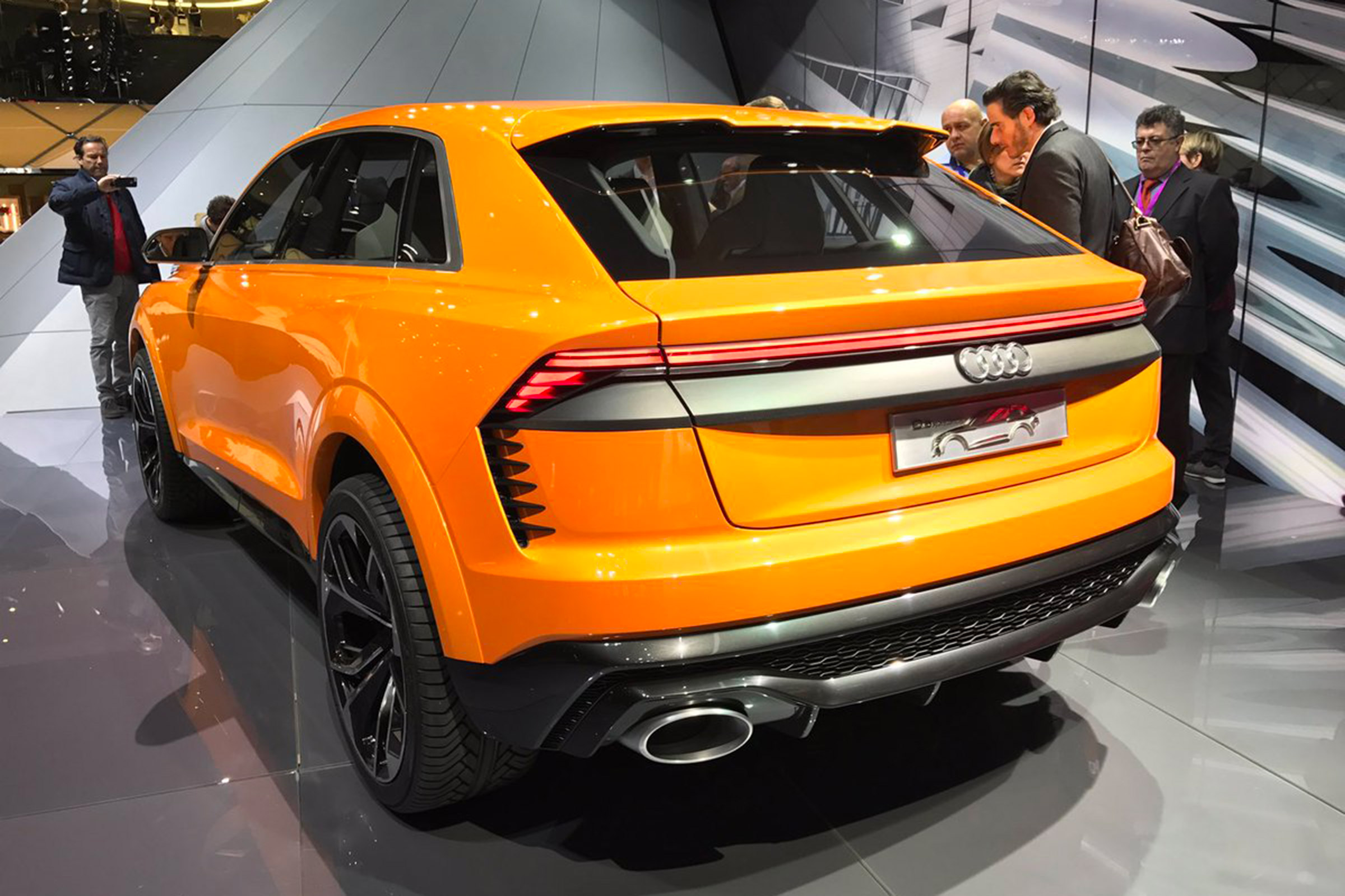 Audi Q8 sport concept - rear three quarter