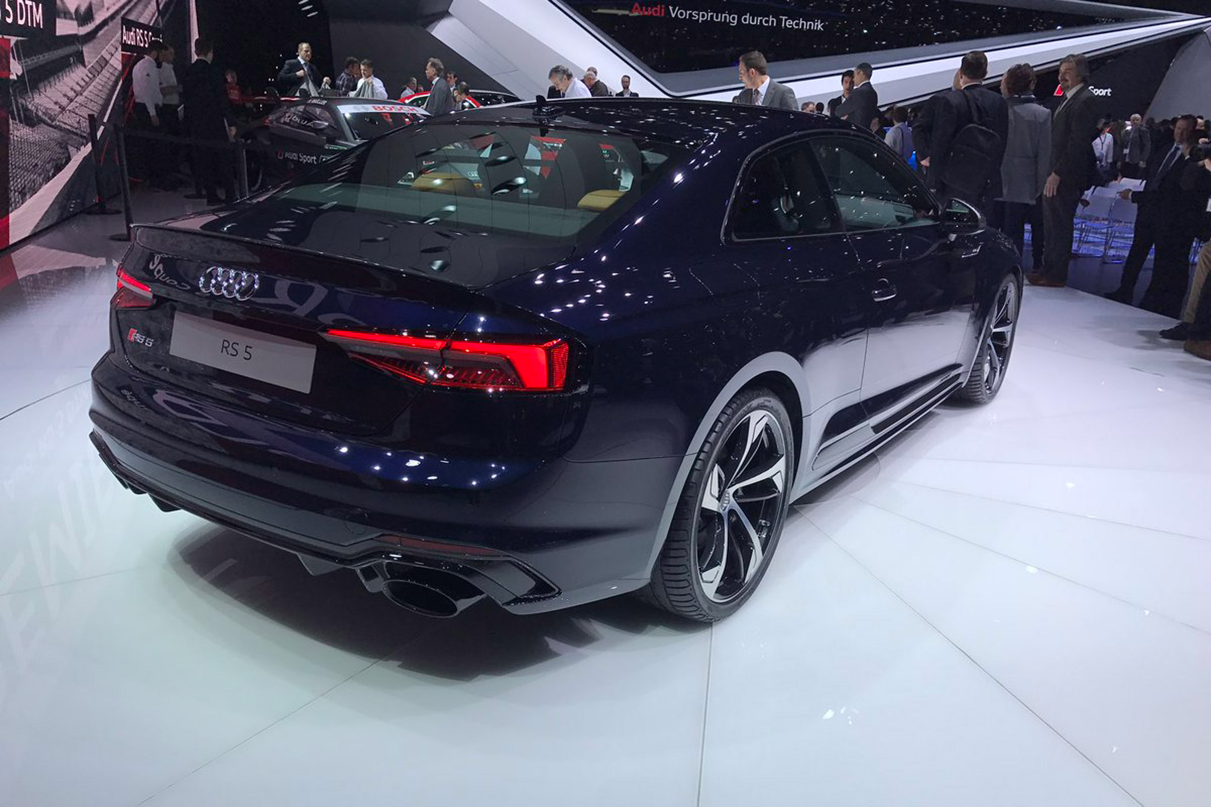 Audi RS5 - Geneva rear three quarter