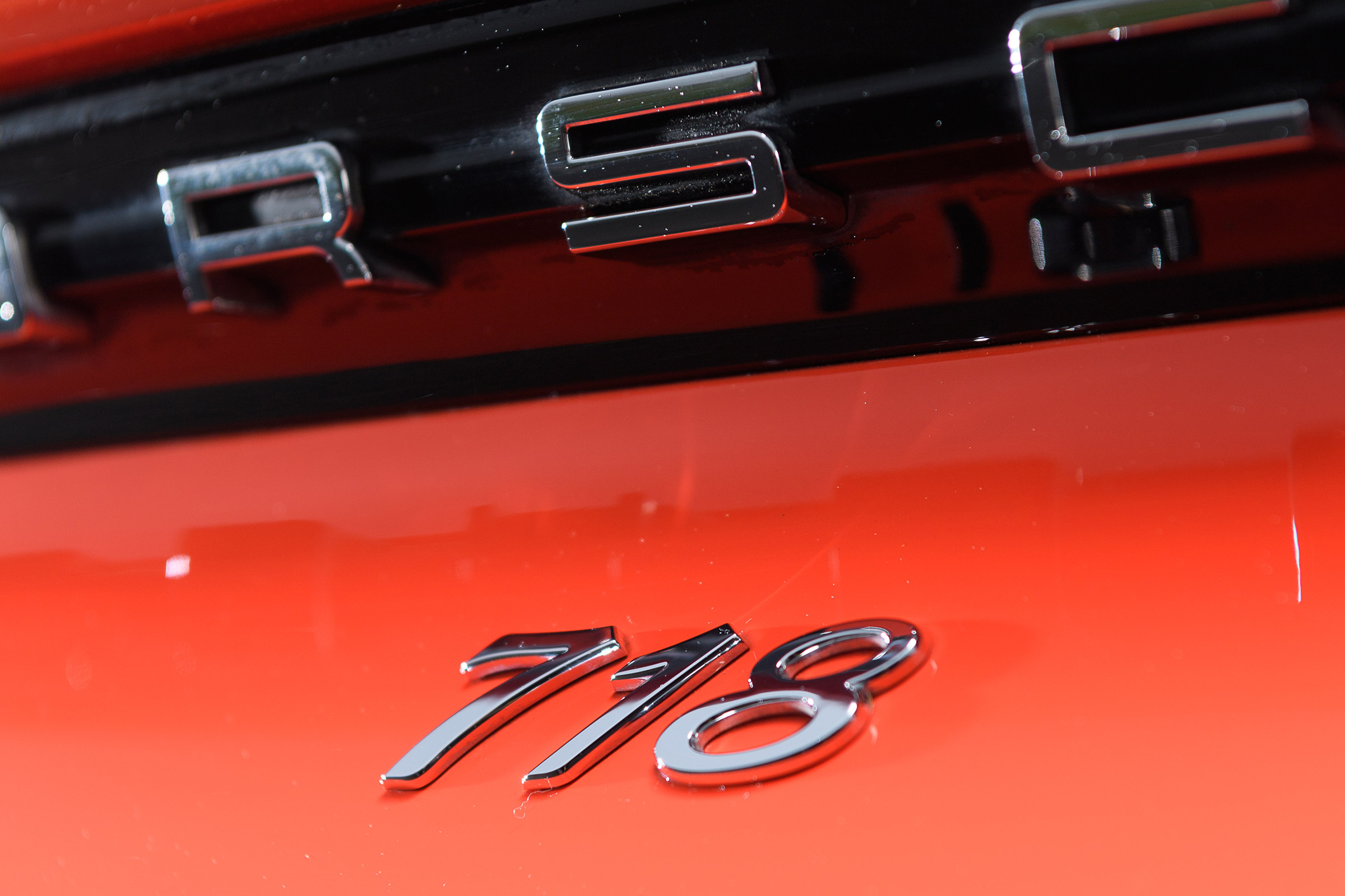 Porsche 718 Cayman - badge