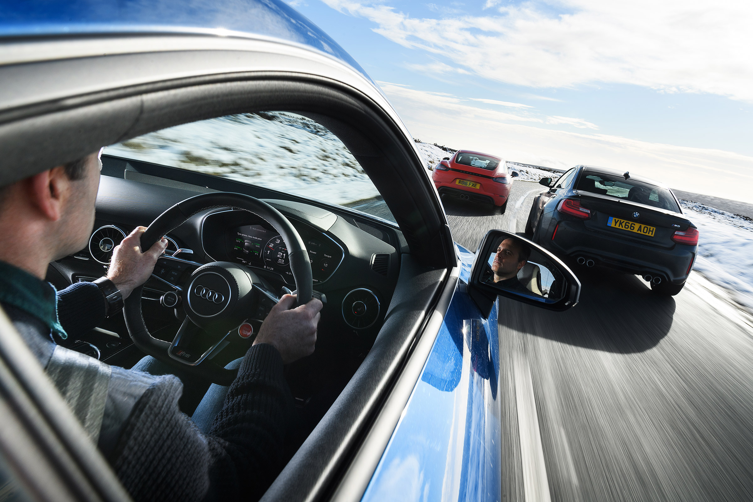 Audi TT RS group test 
