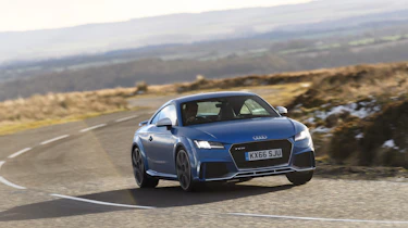 Audi TT RS front cornering