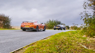 Nissan GT-R vs Lotus Evora Sport 410 - rear