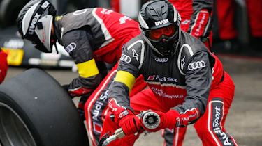 Audi DTM pit crew