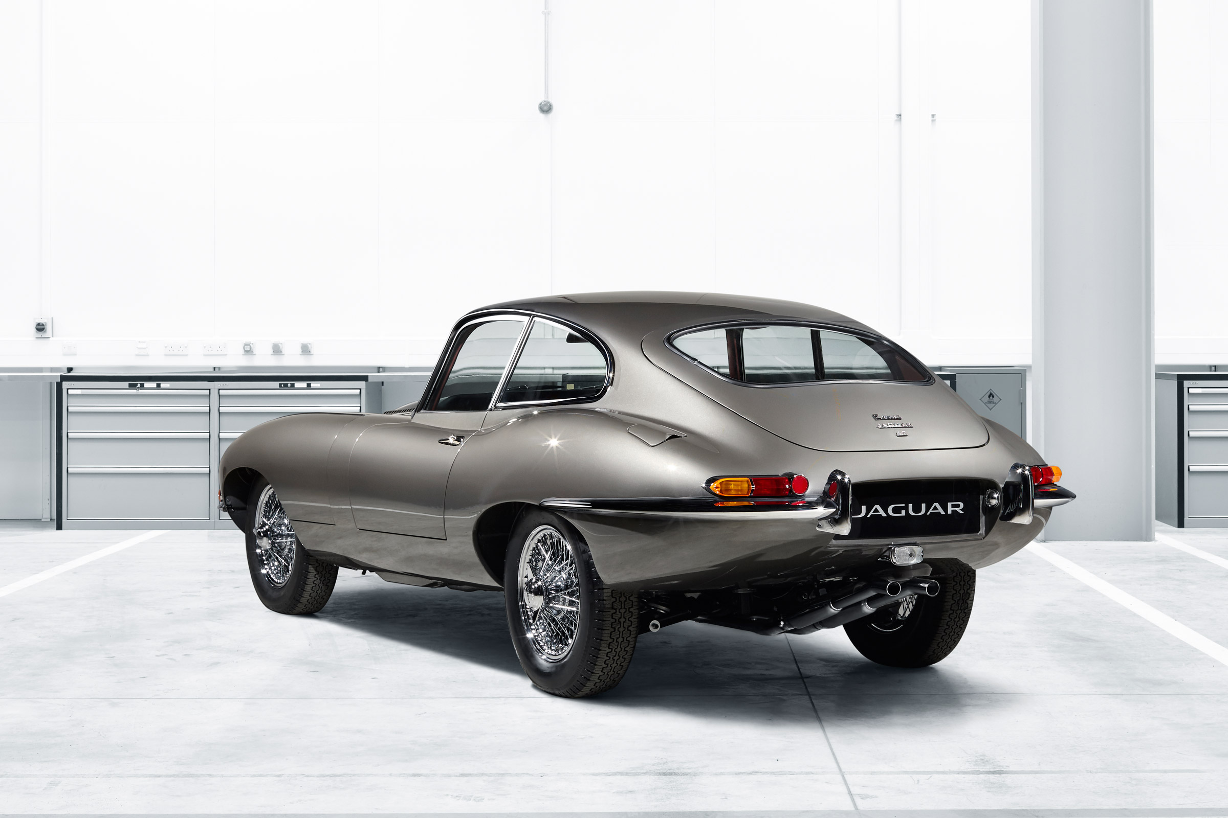 Jaguar E-Type classic rear