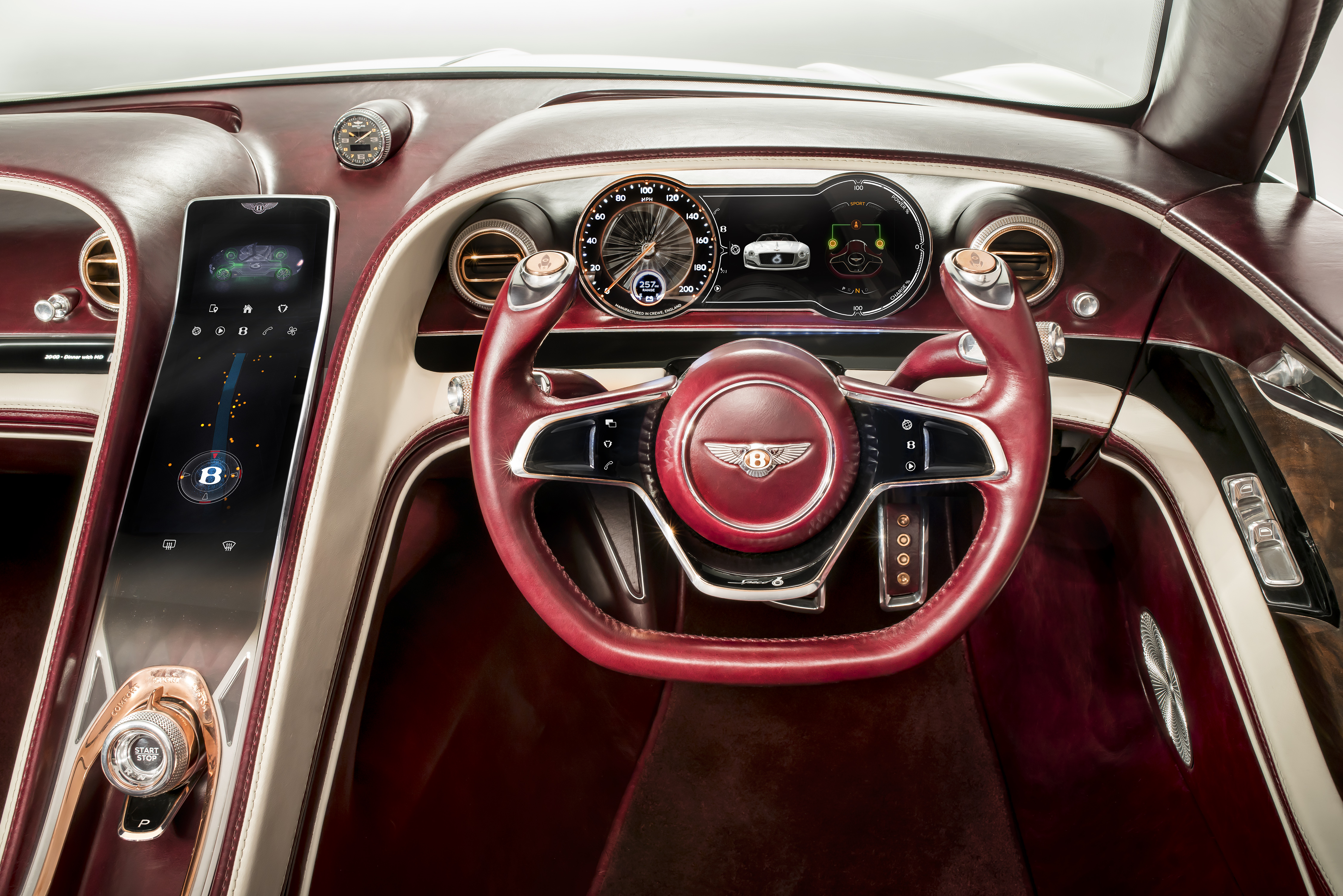 Bentley EXP12 Speed 6e - Steering wheel