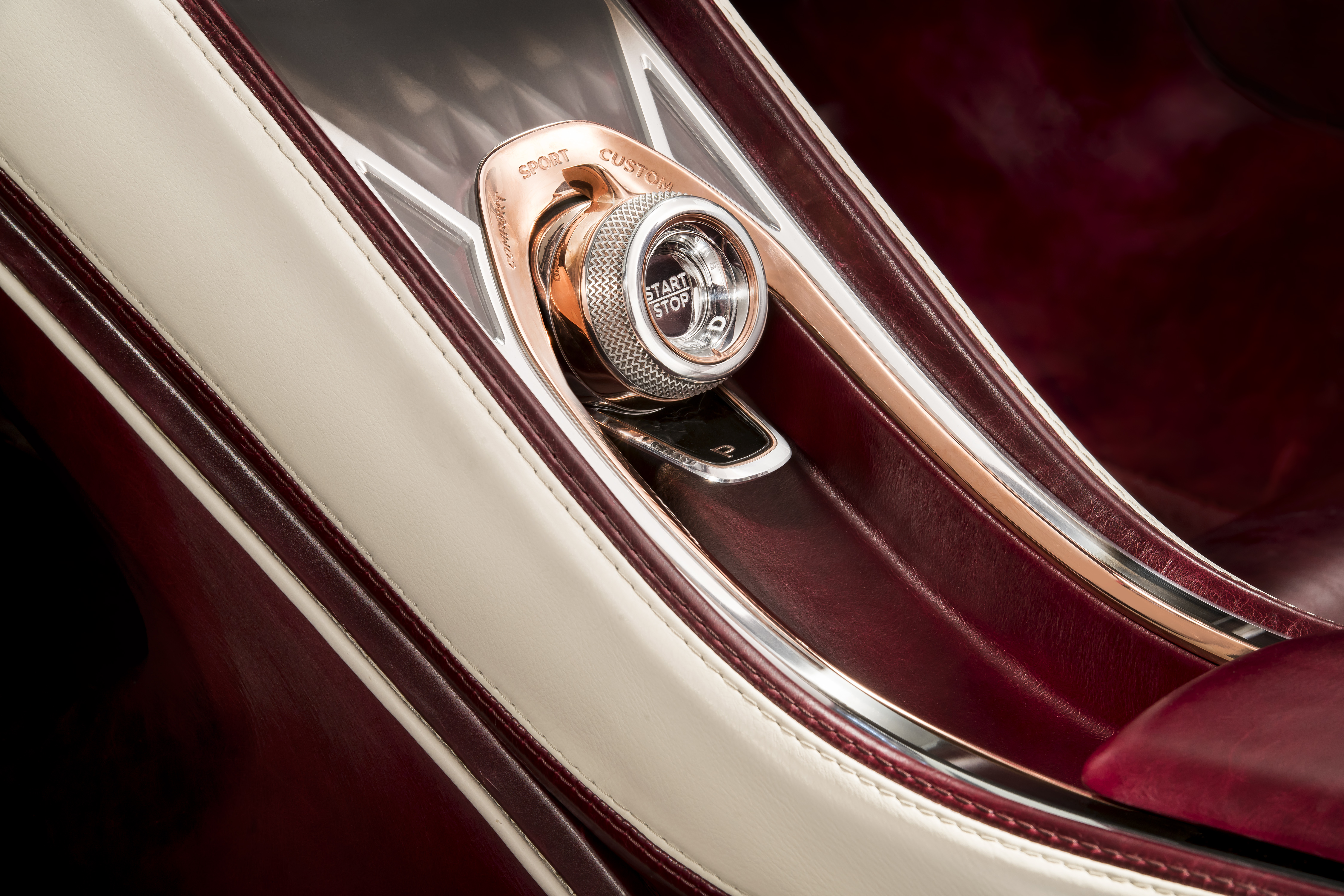 Bentley EXP12 Speed 6e - Interior detail
