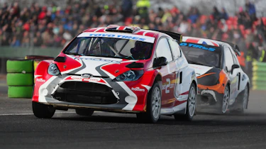 RallyCross Fiesta and DS3