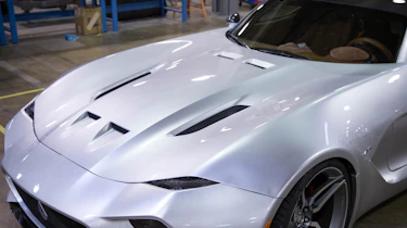 VLF Force 10 coupe hood