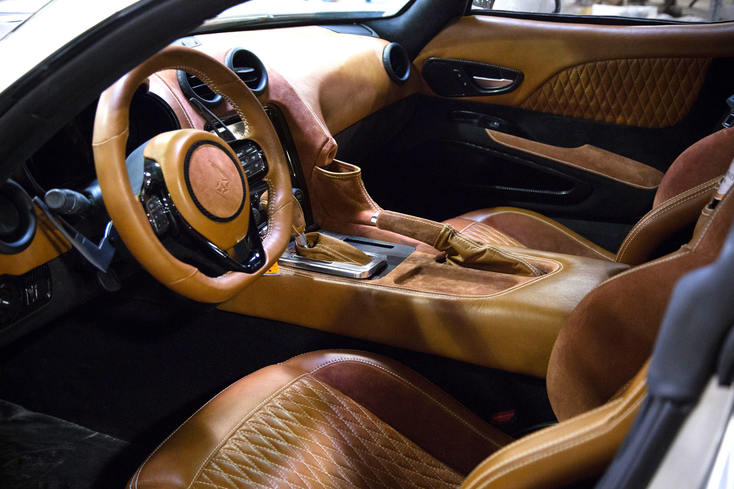 VLF Force 10 coupe interior