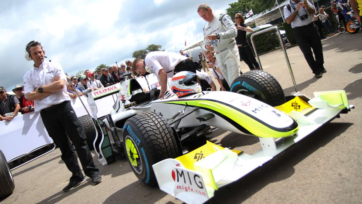 Brawn F1 car