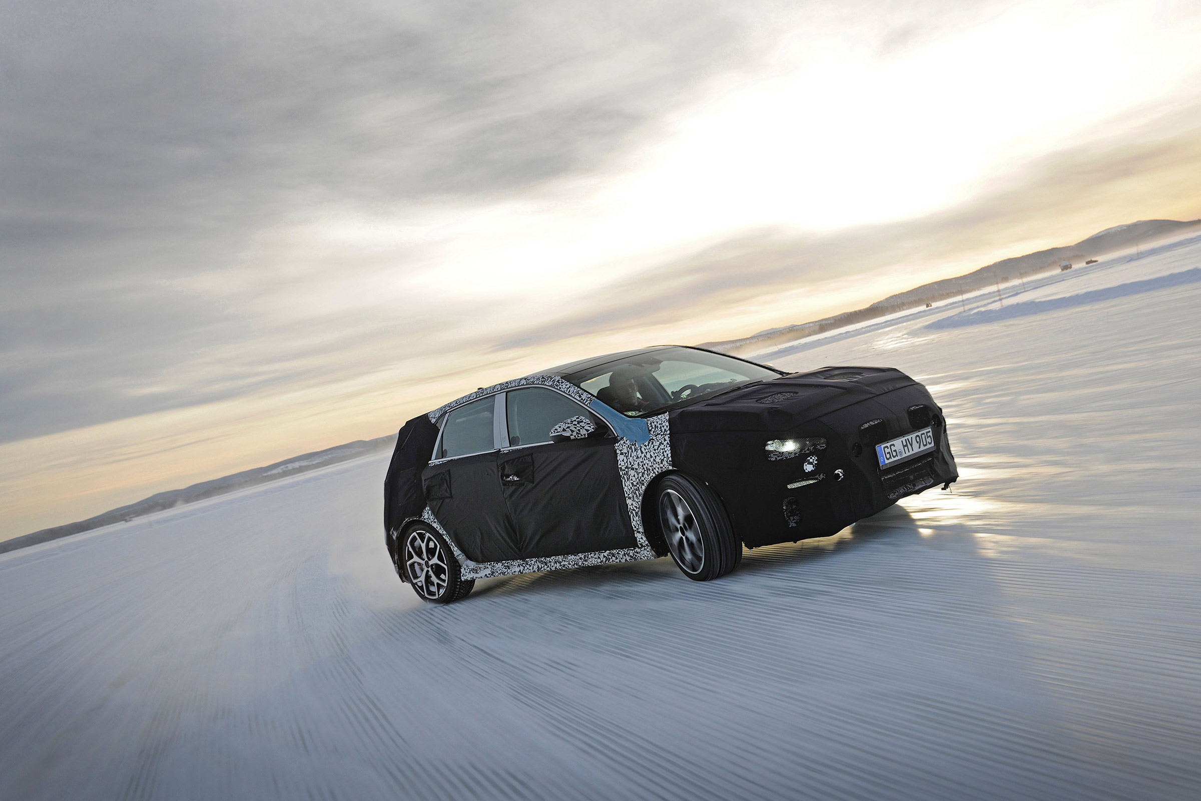 Hyundai i30 N winter testing