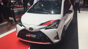 Toyota Yaris GRMN Geneva front three quarter