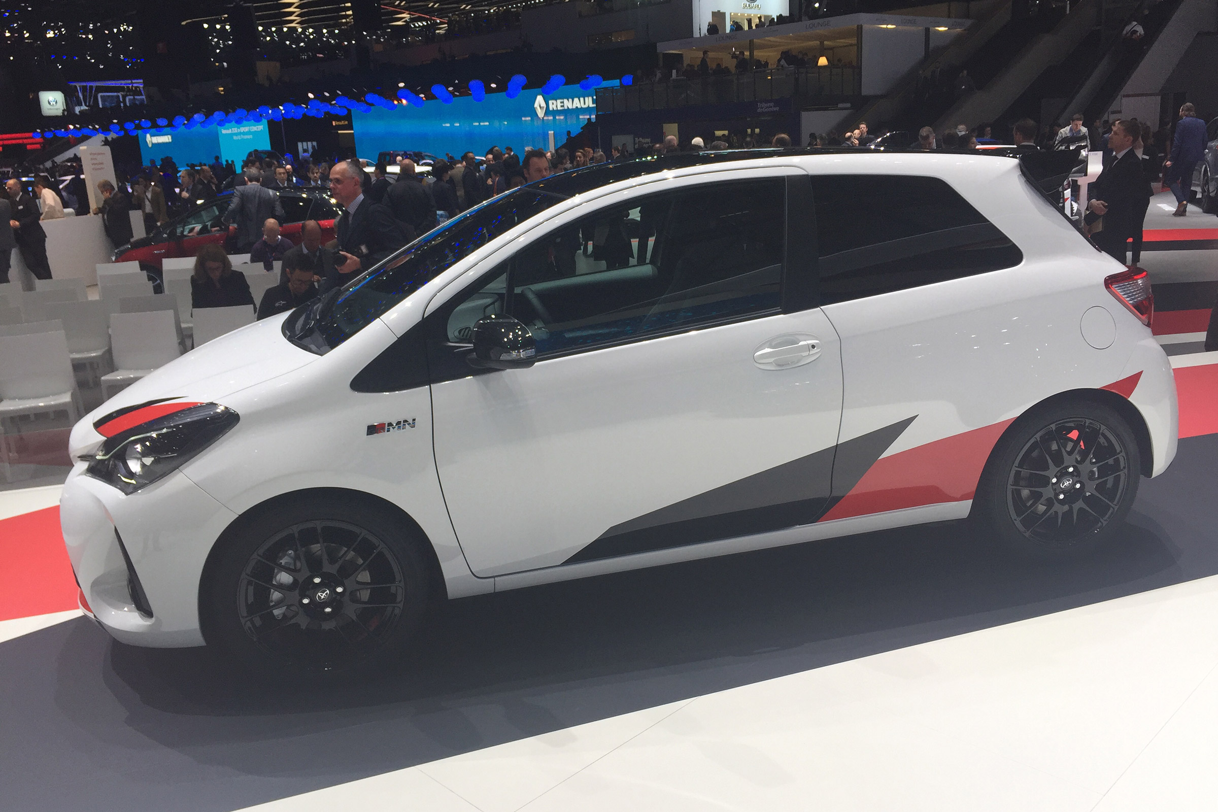 Toyota Yaris GRMN Geneva side profile