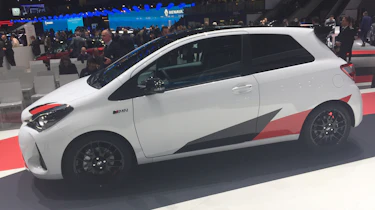 Toyota Yaris GRMN Geneva side profile