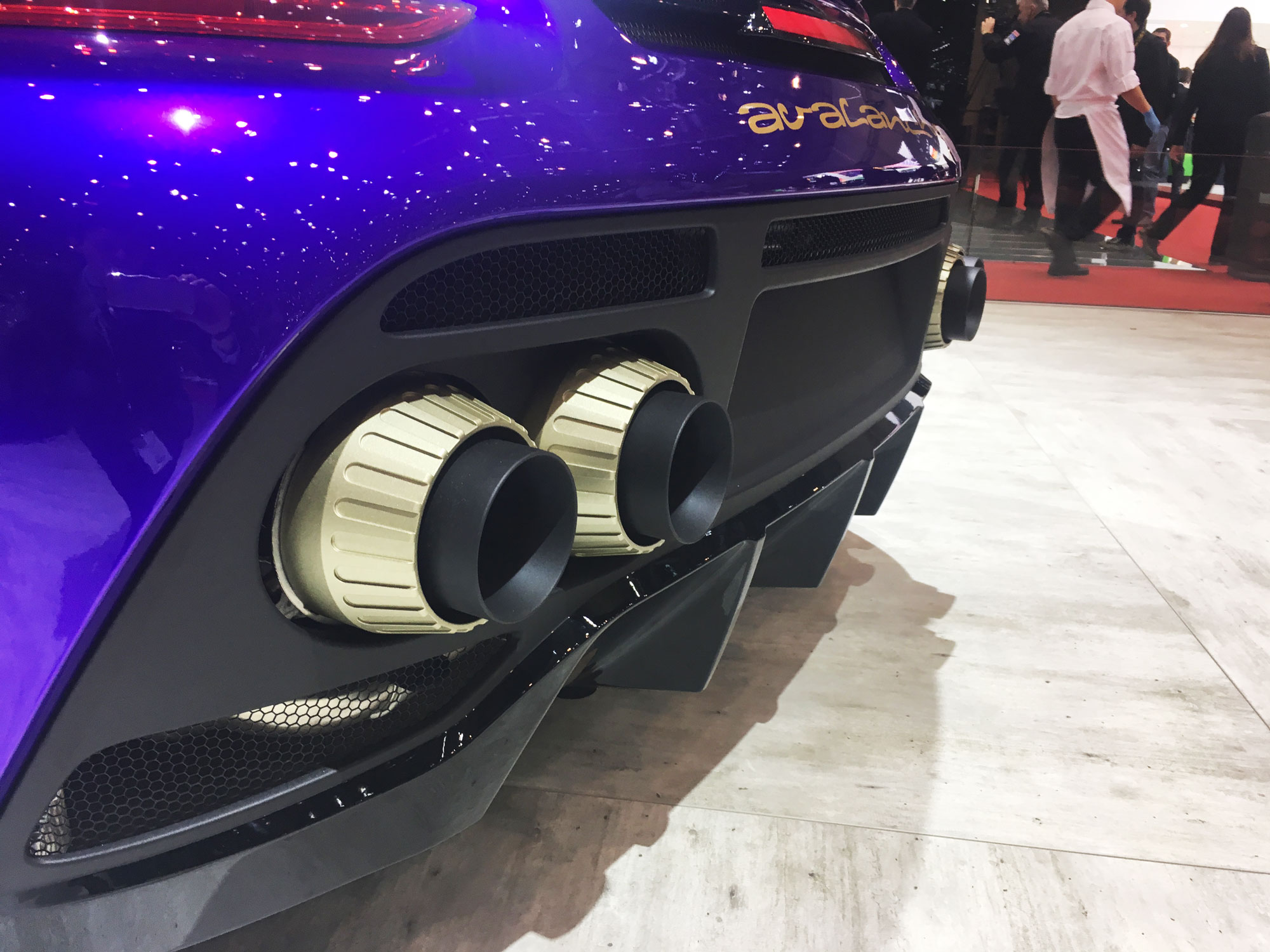 Gemballa Avalanche - Exhaust