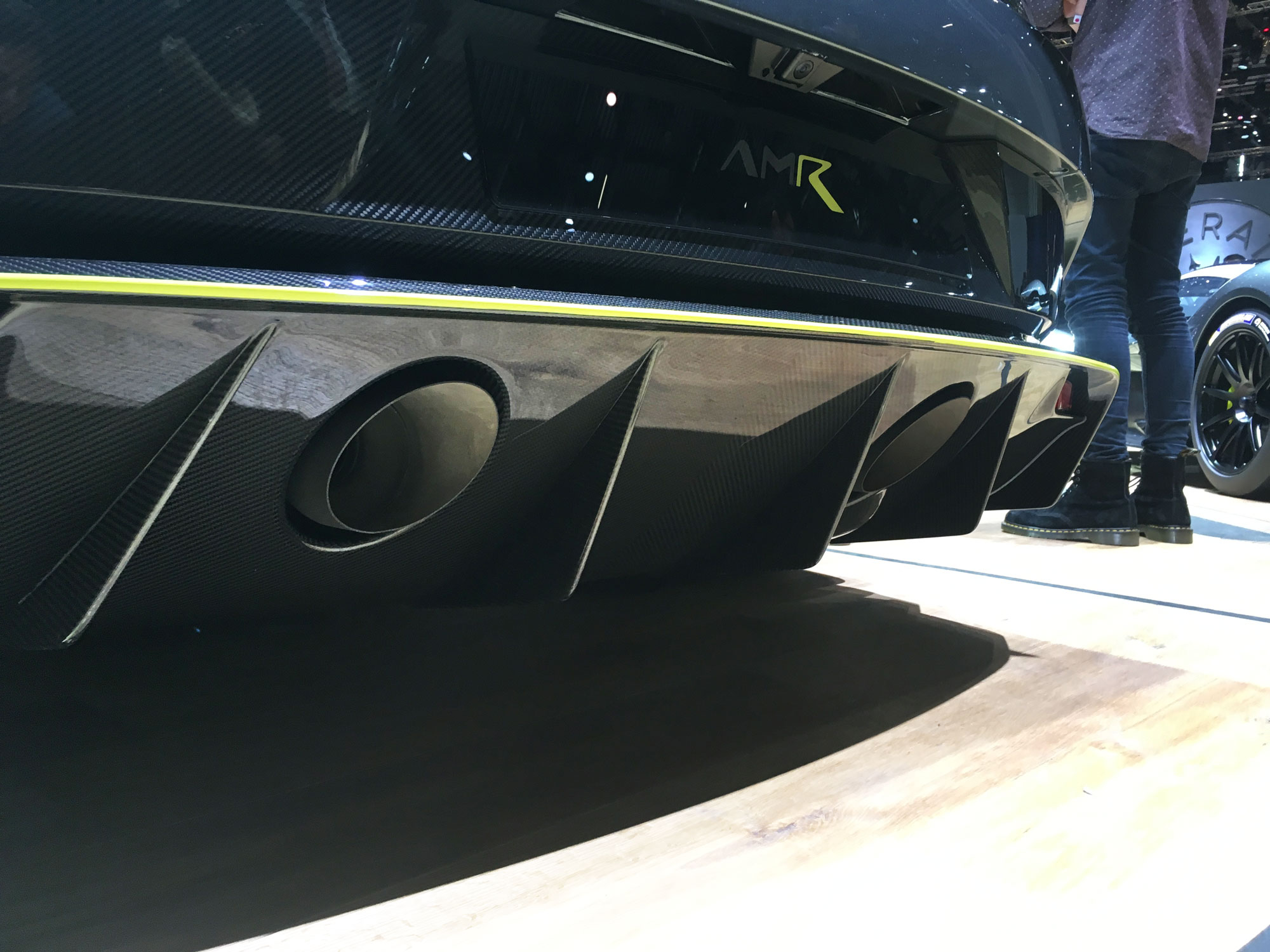 Aston Martin Vantage AMR - Exhaust