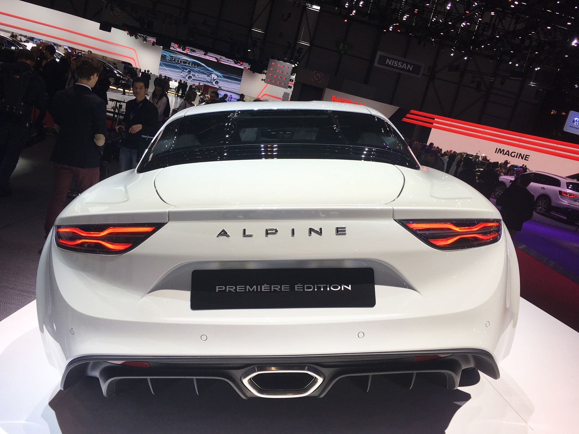 Alpine A110 - Exhaust