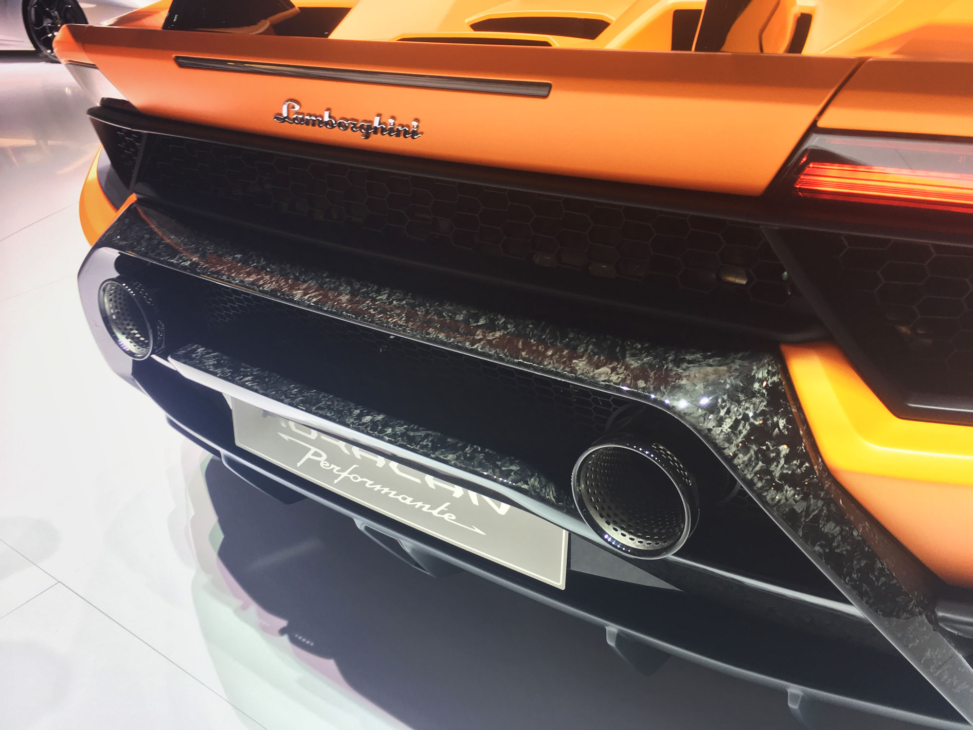 Lamborghinin Huracan Performante - Exhaust