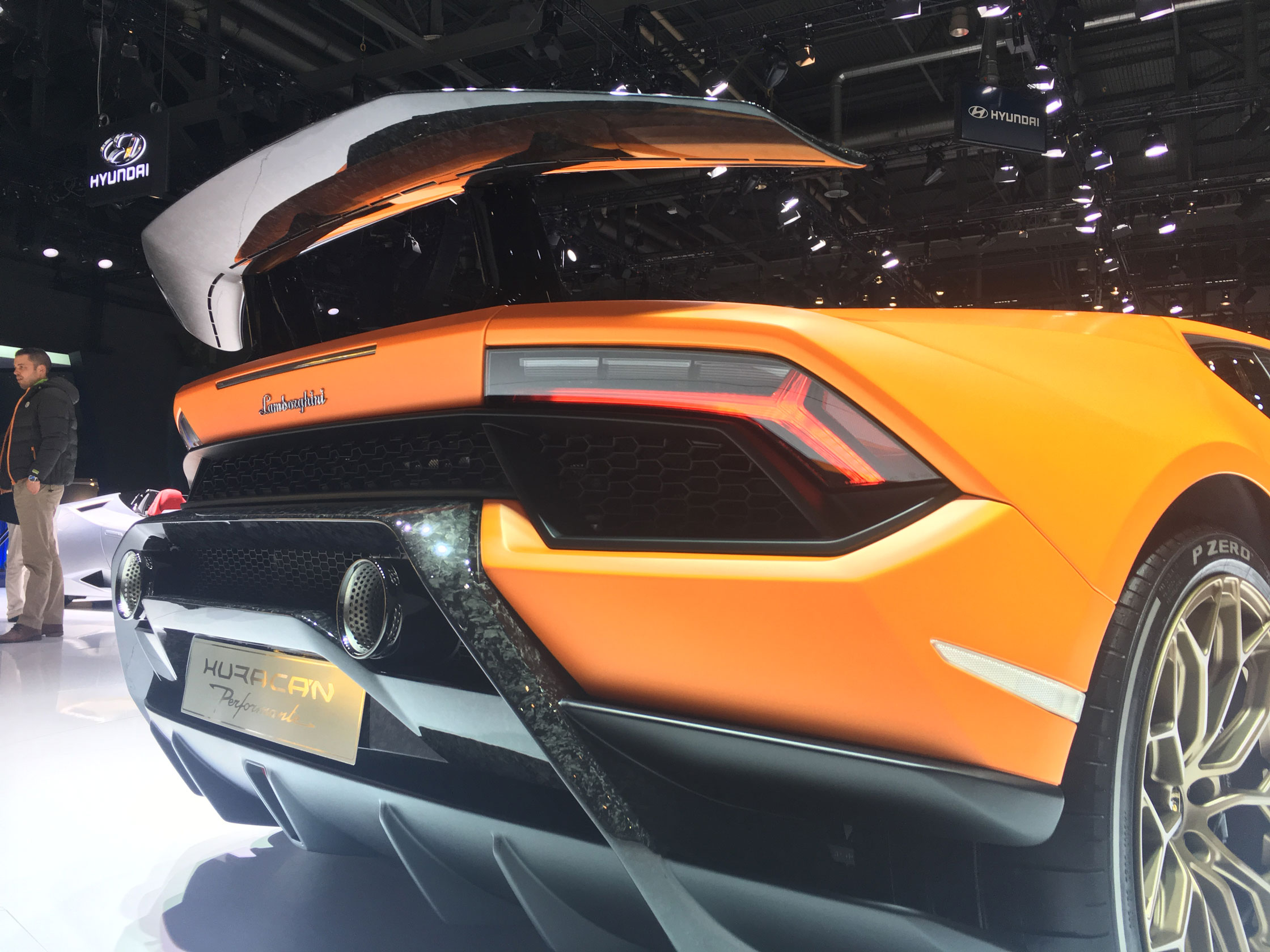 Lamborghinin Huracan Performante - Wing