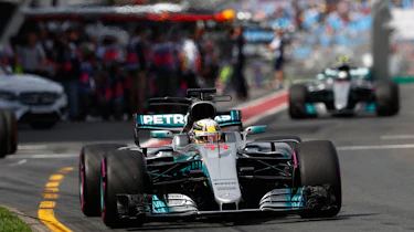 Merc Front F1 melbourne