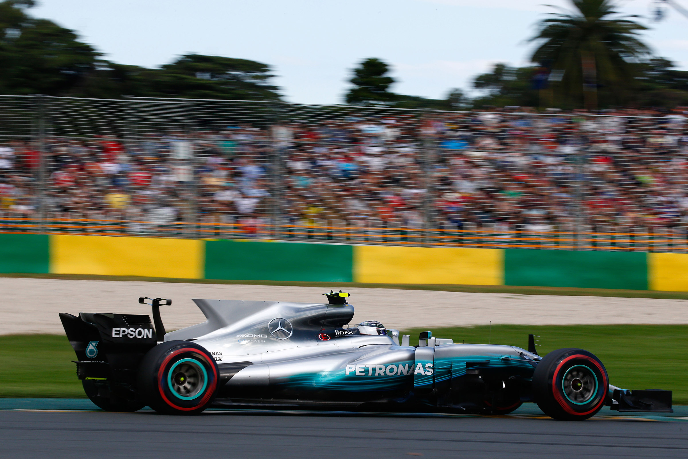 Mercedes-Petronas F1 car Melbourne