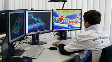 2017 BMW M4 DTM - CFD aerodynamic simulation