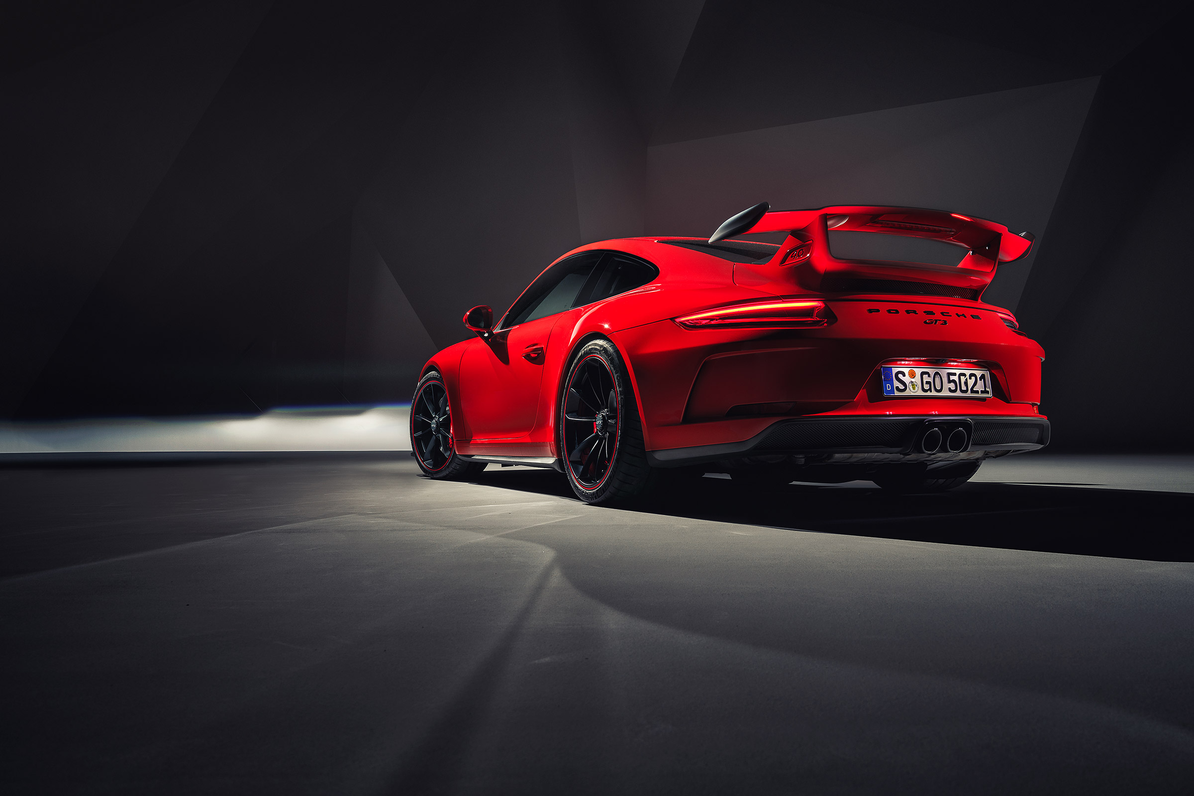 2017 Porsche 911 GT3 - rear three quarter