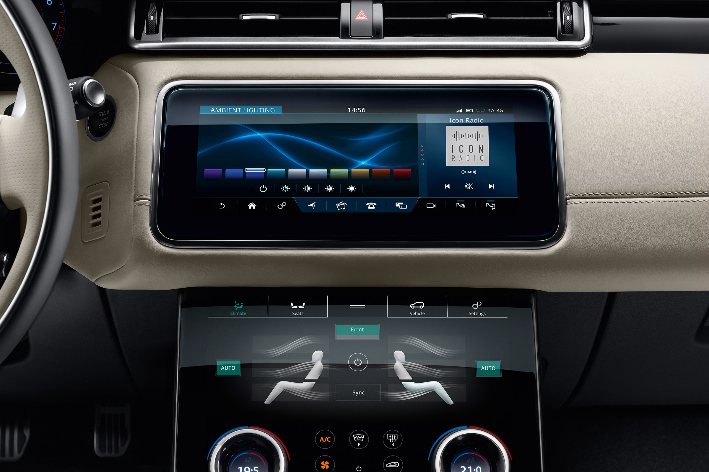 Range Rover Velar - interior