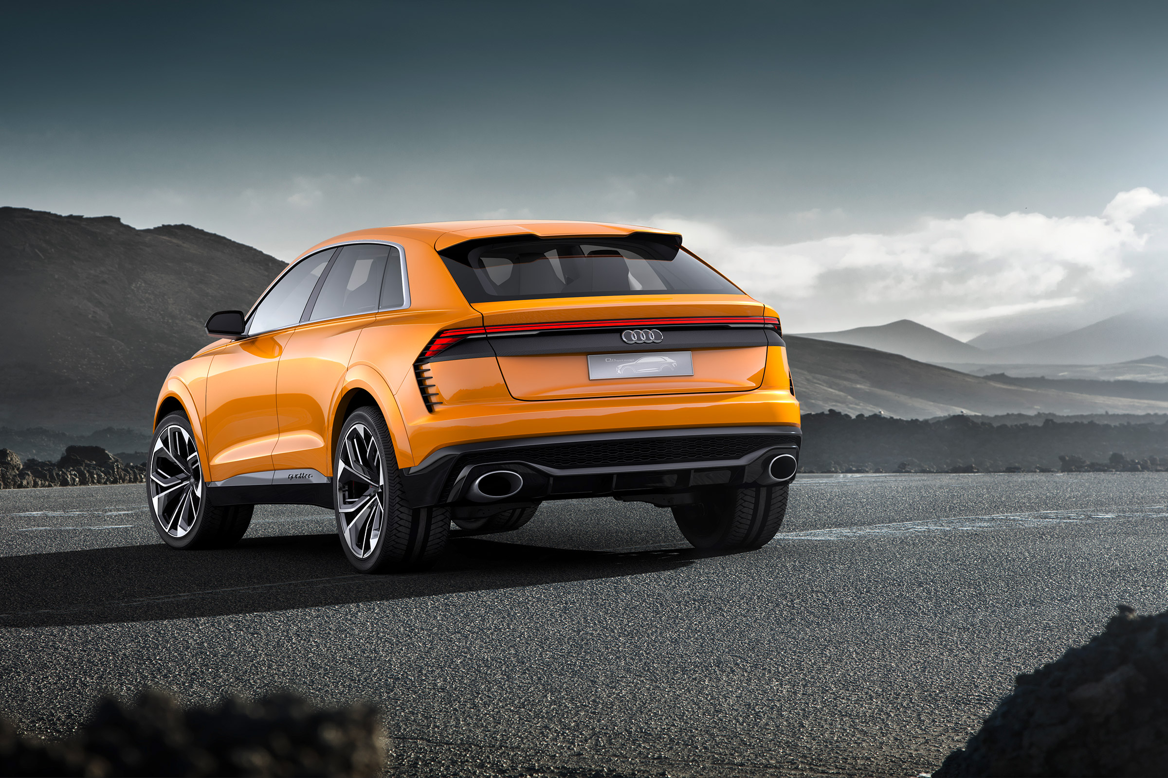 Audi SQ8 - rear three quarter
