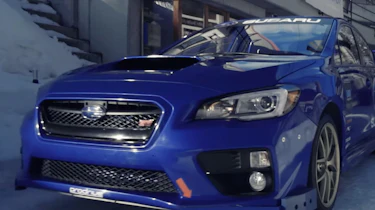 Subaru WRX STI bobsled run