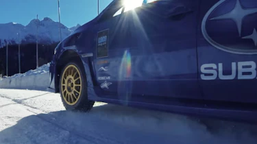 Subaru WRX STI bobsled run
