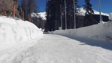 Subaru WRX STI bobsled run track