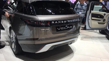 Range Rover Velar - Geneva rear three quarter