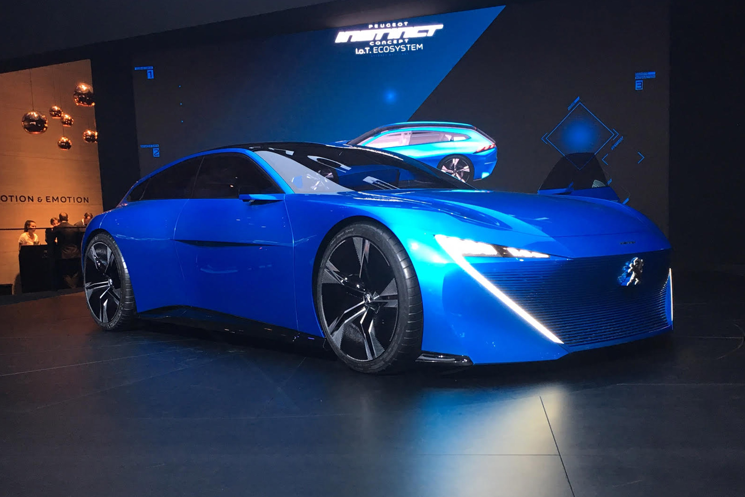 Peugeot Instinct Concept Geneva front three quarter