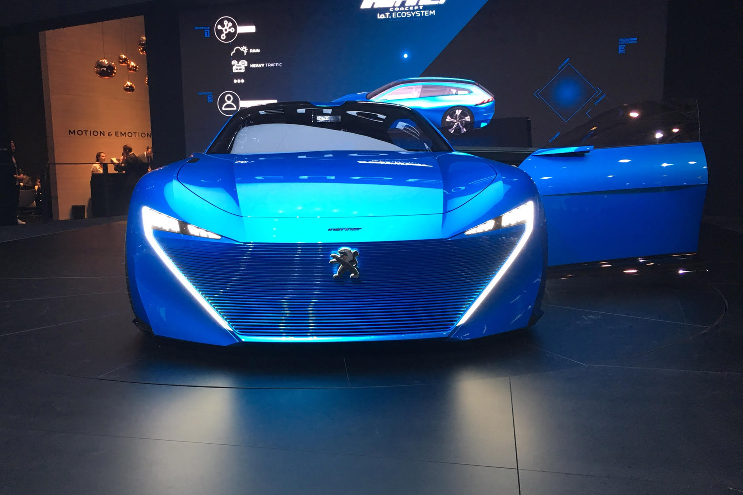 Peugeot Instinct Concept Geneva front