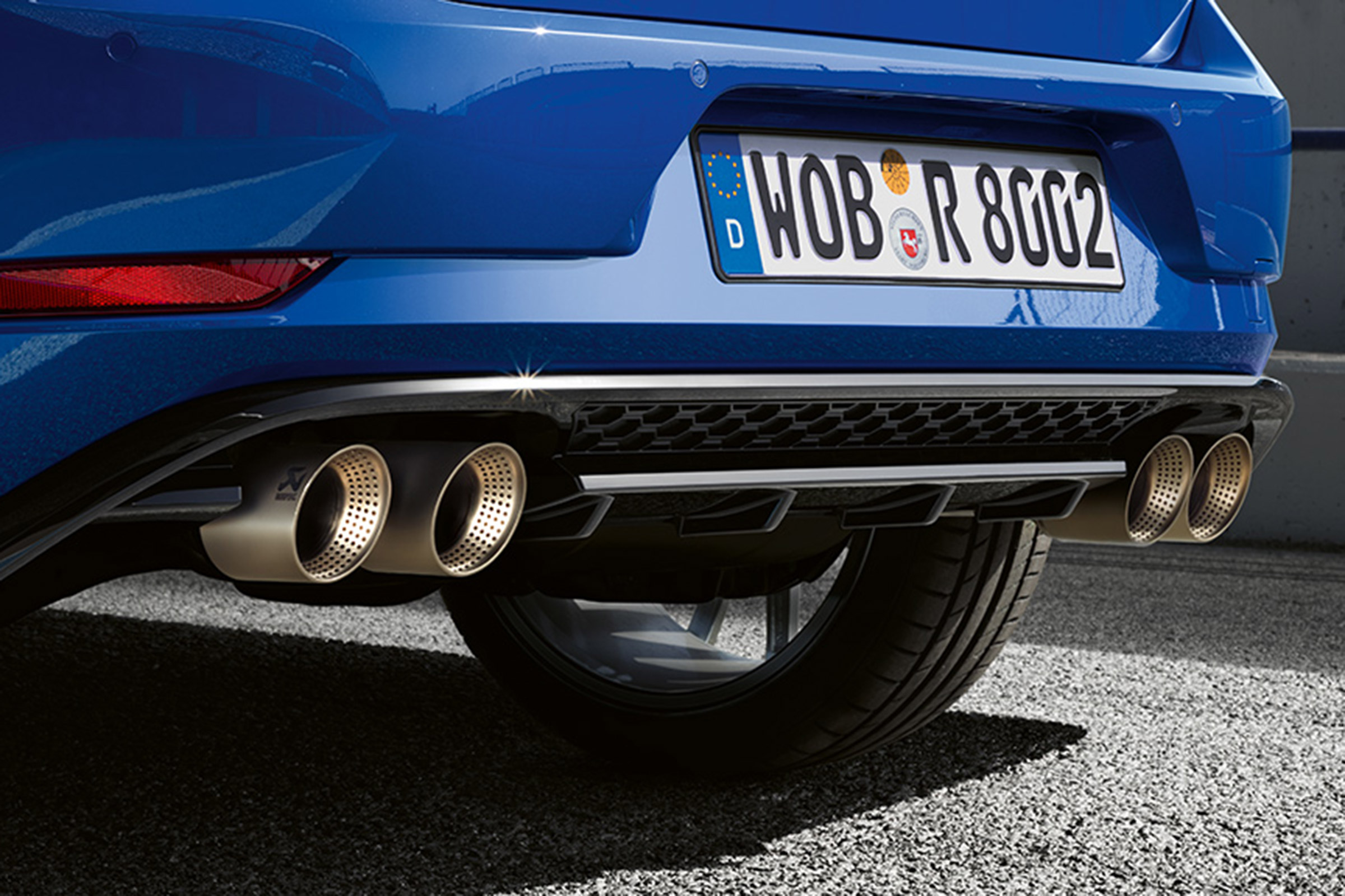 Golf R Performance pack exhaust
