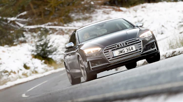 Audi S5 Sportback front cornering