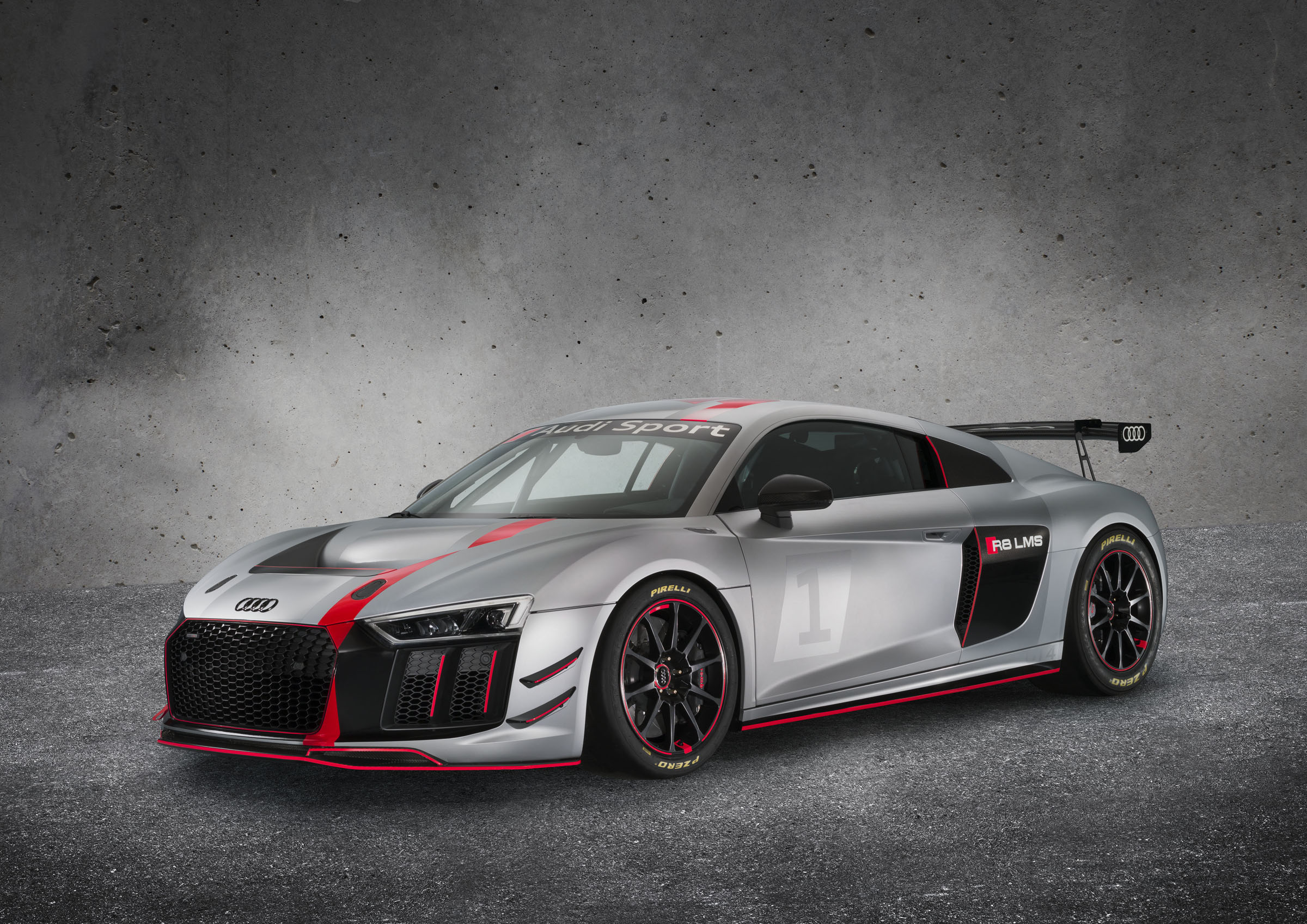 Audi R8 LMS GT4 front three quarters