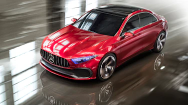Mercedes-Benz Concept A Sedan top action