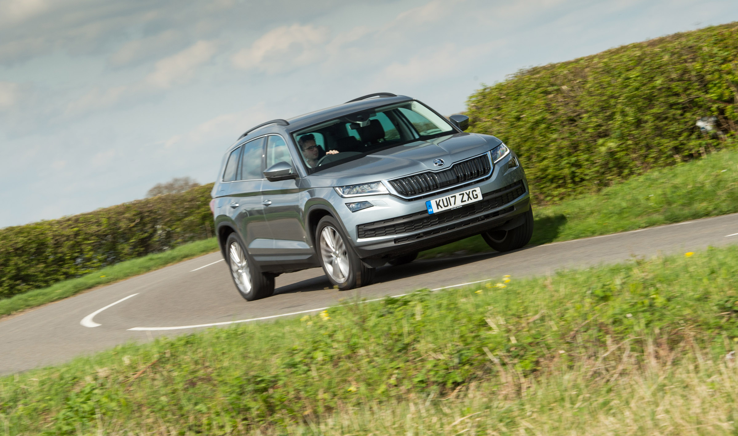 Skoda Kodiaq cornering