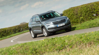 Skoda Kodiaq cornering