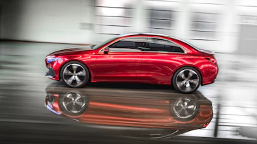 Mercedes-Benz Concept A Sedan side action
