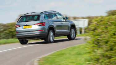 Skoda Kodiaq cornering rear